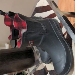 Girls ankle rain boots